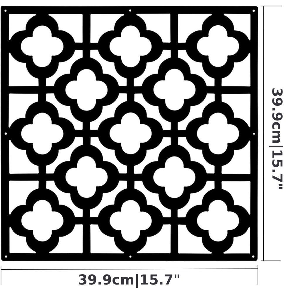 Hanging Room Divider - Black